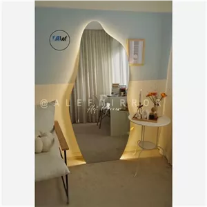 آینه دفرمه بدون فریم مدل رز -180-80 مبلمونسرا مدل 261184