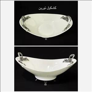 کشکول تورین دسته دار پیوتر آنتیک چینی ارسال رایگان مبلمونسرا مدل 272199