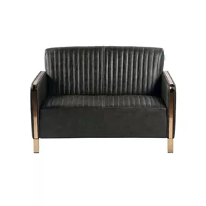 مبل اداری پایه طلایی 2 نفره مدل آزرا مبلمونسرا مدل 212649