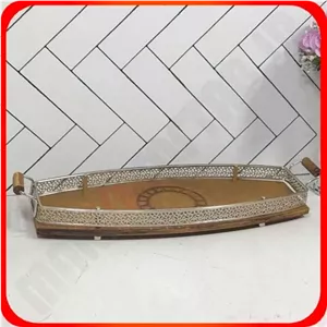 رولت خوری کف چوب مولکولی تسمه ای سیلور خاتم مبلمونسرا مدل 275784 