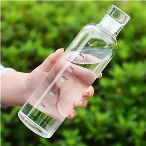 بطری شیشه ای درب دار 500میل مبلمونسرا مدل 271742