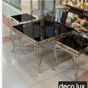 میزعسلی جلومبلی میز وسط مدل کلاسیک فرفورژه مبلمونسرا مدل 224903