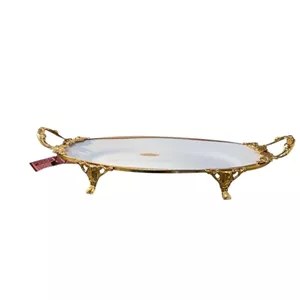 دیس پلو بیضی با طرح ساده مبلمونسرا مدل 270175