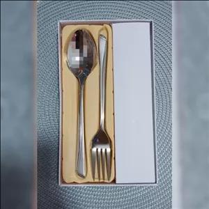 قاشق چنگال یونیک جعبه بنفش استیل نگیر مبلمونسرا مدل 288189