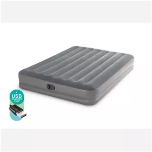 تخت خواب بادی دو نفره با پمپ USB 64114 Intex مبلمونسرا مدل 226444