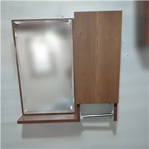 آیینه باکس پی وی سی طرح چوب سایز 60در60 مبلمونسرا مدل 265562