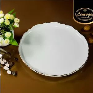 دیس گرد موج داربزرگ درجه یک مجتمع تولیدی چینی لمون آراد باطرح زیبا مبلمونسرا مدل 271286