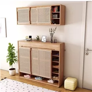 جاکفشی شیک حصیری. مبلمونسرا مدل 232495