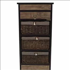 جا پیازی عروس نوین مدل سه طبقه حصیری جا قاشقی دار مبلمونسرا مدل 273769