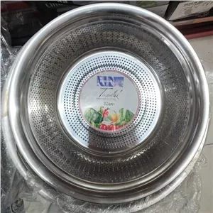 آبکش کرکماز استیل ضدزنگ سایز 32 مبلمونسرا مدل 291167