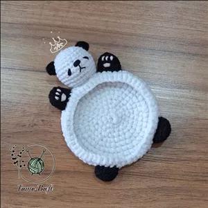 جا جواهری و زیر لیوانی بافتنی پاندا مبلمونسرا مدل 298408