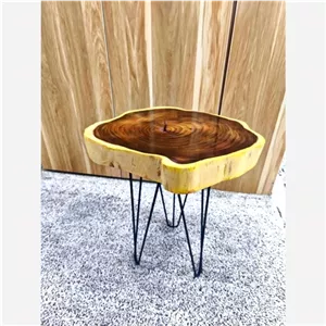 میز عسلی روستیک مبلمونسرا مدل 222645