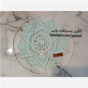 دیوارکوب آویز دریم کچر ماندالا تیارا دستبافت مبلمونسرا مدل 260503