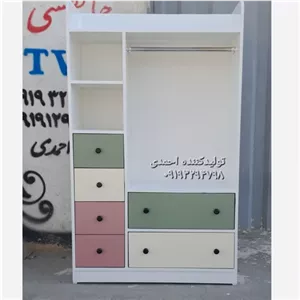 کمد ویترین دار کشوخور نوزاد نوجوان کلاسیک مبلمونسرا مدل 229848