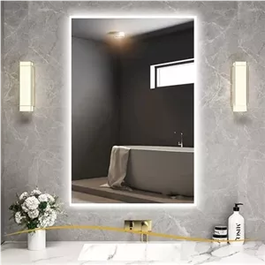 آینه سرویس بهداشتی مدل بک لایت ساده مستطیل کد c160 مبلمونسرا مدل 266028