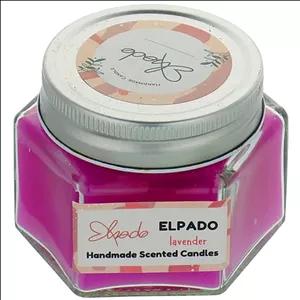 شمع دست ساز مدل جار معطر کد lav02 مبلمونسرا مدل 280627