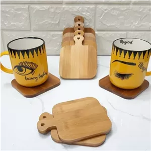 زیر لیوانی بامبو مبلمونسرا مدل 298435