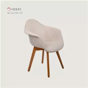 صندلی مدرن پایه چوبی روکش مخمل مدل لارا مبلمونسرا مدل 235944