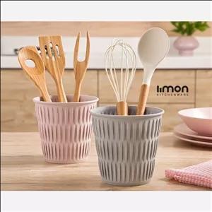 سبد همه کاره بزرگ طرح بامبو لیمون مبلمونسرا مدل 288646