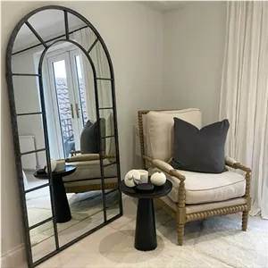 آینه قدی پنجره ای چوبی سایز 180-70 مبلمونسرا مدل 264319