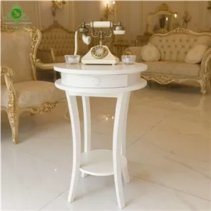 میز تلفن مدل پایه خرچنگی مبلمونسرا مدل 219174 