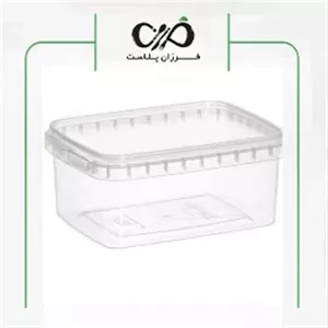 ظرف یکبار مصرف مایکروویوی 550 طب با درب مبلمونسرا مدل 290625