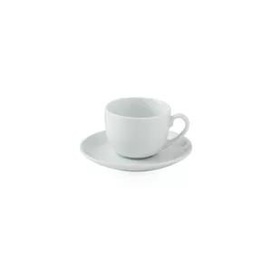 سرویس 12 پارچه چایخوری 8 چینی زرین سری ایتالیا اف طرح سفید درجه عالی مبلمونسرا مدل 289124
