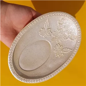 جا صابونی سرامیکی عروس شاین اکلیلی ست سرویس بهداشتی دستشویی سینی اکسسوری ظرف مبلمونسرا مدل 266310