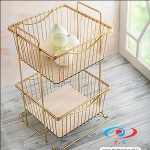 جاپیازی طلایی جاسیبزمینی پیازی مدل مانا مربع دو طبقه غرفه نارنجی مبلمونسرا مدل 289671