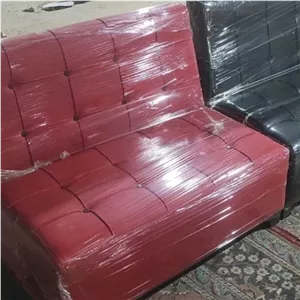 پاف آفیس دونفره با روکش پارچه،ارسال رایگان نیست هزینه به صورت مبلمونسرا مدل 215380