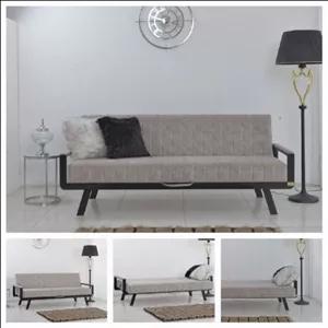 مبل تخت خواب شو 3 نفره اورنگ مدل سناتور مبل راحتی فلزی مشهد مبلمونسرا مدل 211633