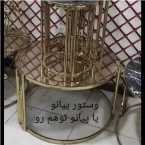 جلومبلی و عسلی پیانو جمع شو مبلمونسرا مدل 222945
