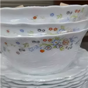 آرکوپال کاسه بزرگ آبگوشتی ارسال رایگان شش عددی گل ویکتوریا اصل ودرجه یک وبا بسته بندی چوپنبه وضربه گیر محکم به پست داده مبلمونسرا مدل 288954