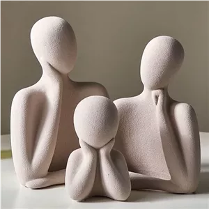ست مجسمه خانواده مبلمونسرا مدل 251761