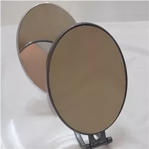 آینه آرایشی بیضی شکل دوطرفه 5 ایکس مبلمونسرا مدل 260722