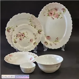 سرویس غذاخوری ارکوپال-ایروپال مقصود سارای 6 نفره 31 پارچه مبلمونسرا مدل 288829