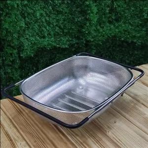 آبکش سینک استیل کشویی یونیک سبد سینک کشویی مبلمونسرا مدل 287886