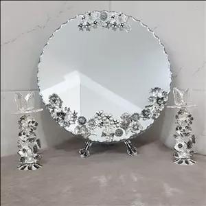 آینه و شمعدان عروس و دامادی مبلمونسرا مدل 263728