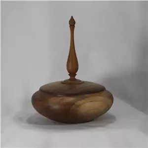 شکلات خوری چوبی قطر 16 سانتیمتر با چوب گردو مبلمونسرا مدل 295153 