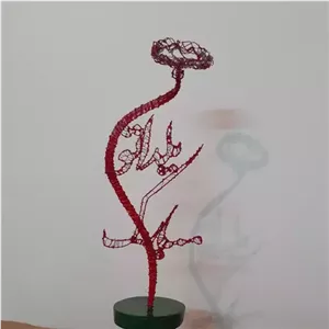 یلدایی جاشمعی خوشنویسی یلدایی دست ساز جاشمعی تابلو سیمی مفتولی امیرقربعلی مجسمه سیمی آموزش مجسمه سازی امیر قربعلی مبلمونسرا مدل 251992