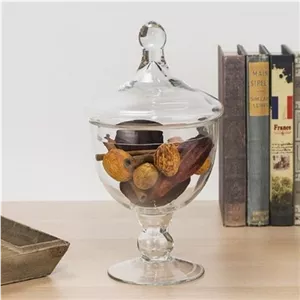کندی باکس شیشه ای درب دار استفاده برای شکلات و تنقلات مدل33-1 مبلمونسرا مدل 295174 
