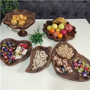 ست چوبی،میوه خوری چوبی،اجیل خوری چوب گردو،شیرینی خوری چوبی،ظروف چوبی،ظرف چوبی، مبلمونسرا مدل 265218 