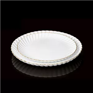 دیس گرد کارمن کوچک خط طلا کد 3024 مبلمونسرا مدل 270807