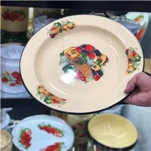 دیس سرو لعابی طرح کدو 2L مبلمونسرا مدل 270809