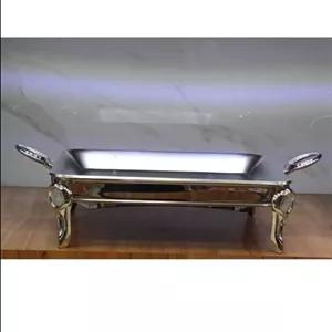 - سوفله برنج خاتم استیل نقره ای مبلمونسرا مدل 290439