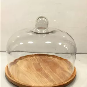 جای کیک و شیرینی چوب رابر دربدار سایز: 29*20 کد کالا: 2567 مبلمونسرا مدل 274296