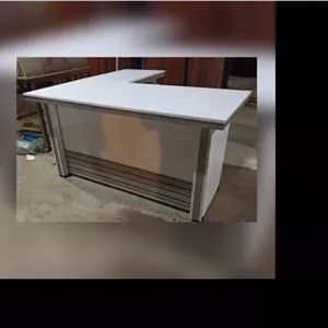 میز کارمندی راه راه مبلمونسرا مدل 234493