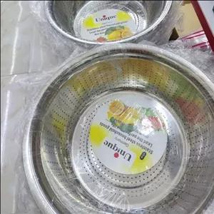 آبکش و لگن استیل یونیک سایز 38 ابکش لگن سایز 38 مبلمونسرا مدل 290344