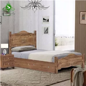 تخت خواب یک نفره مدل آرتین با کشو بدون تشک مبلمونسرا مدل 225129