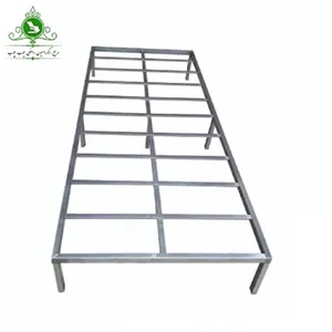 کفی تخت خواب پایه دار عرض 80 کلاسیک مبلمونسرا مدل 238433